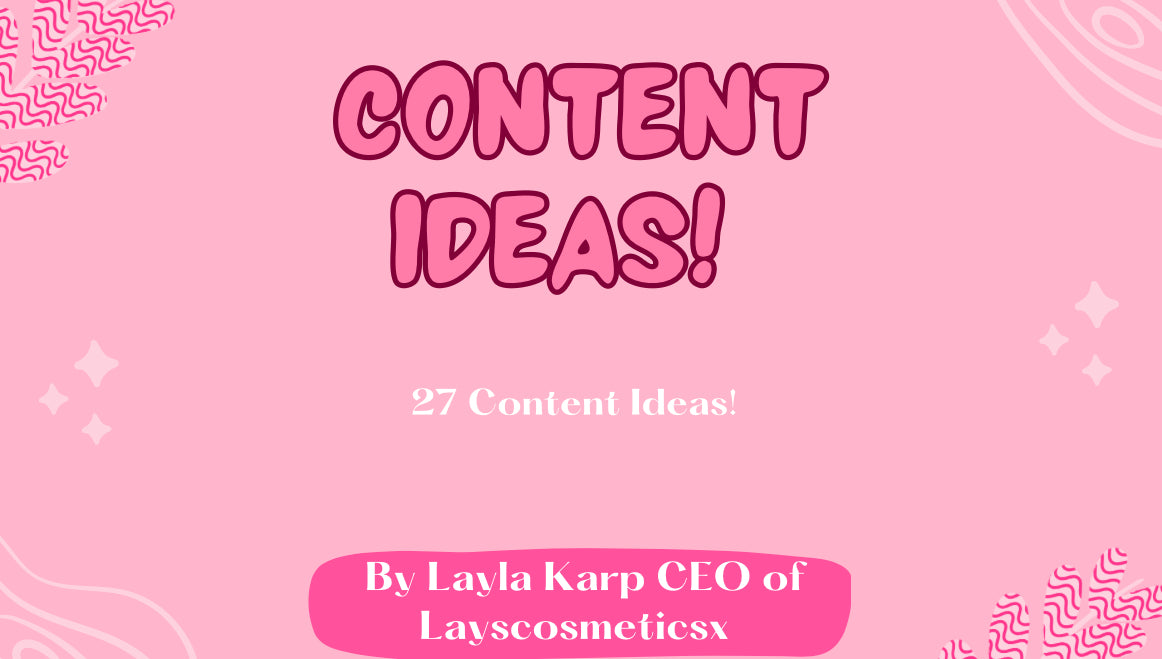 Content Ideas