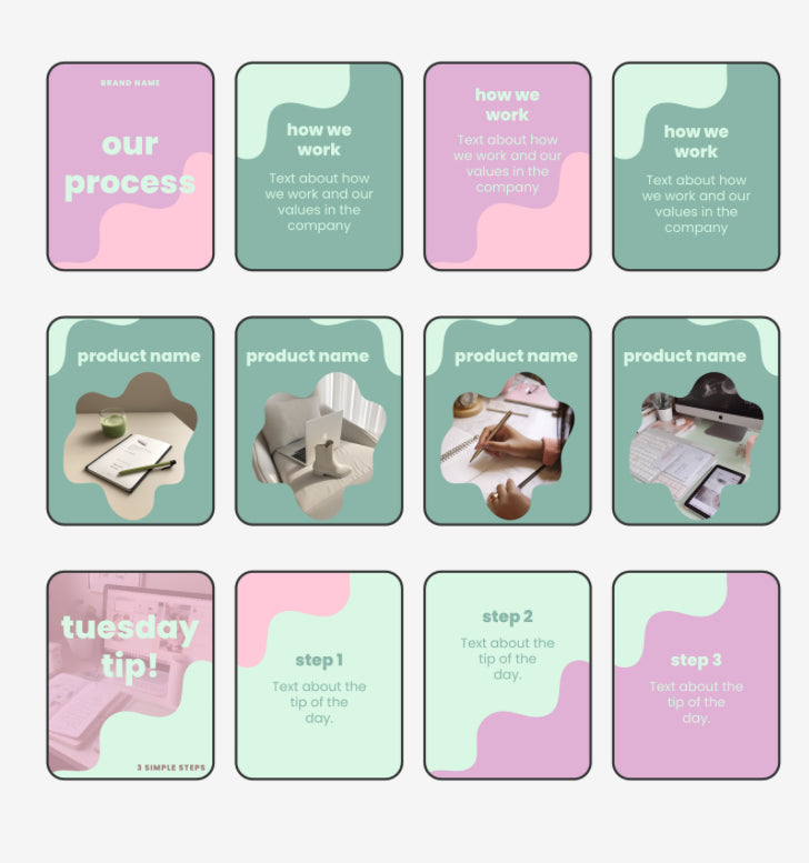 Instagram Template Pack 3