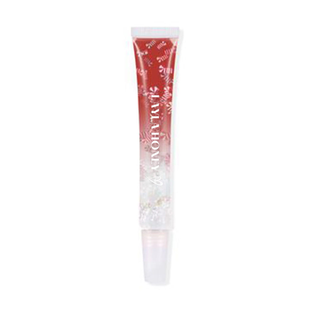 Candycane gloss [Peppermint Scented / Clear / Glittery]