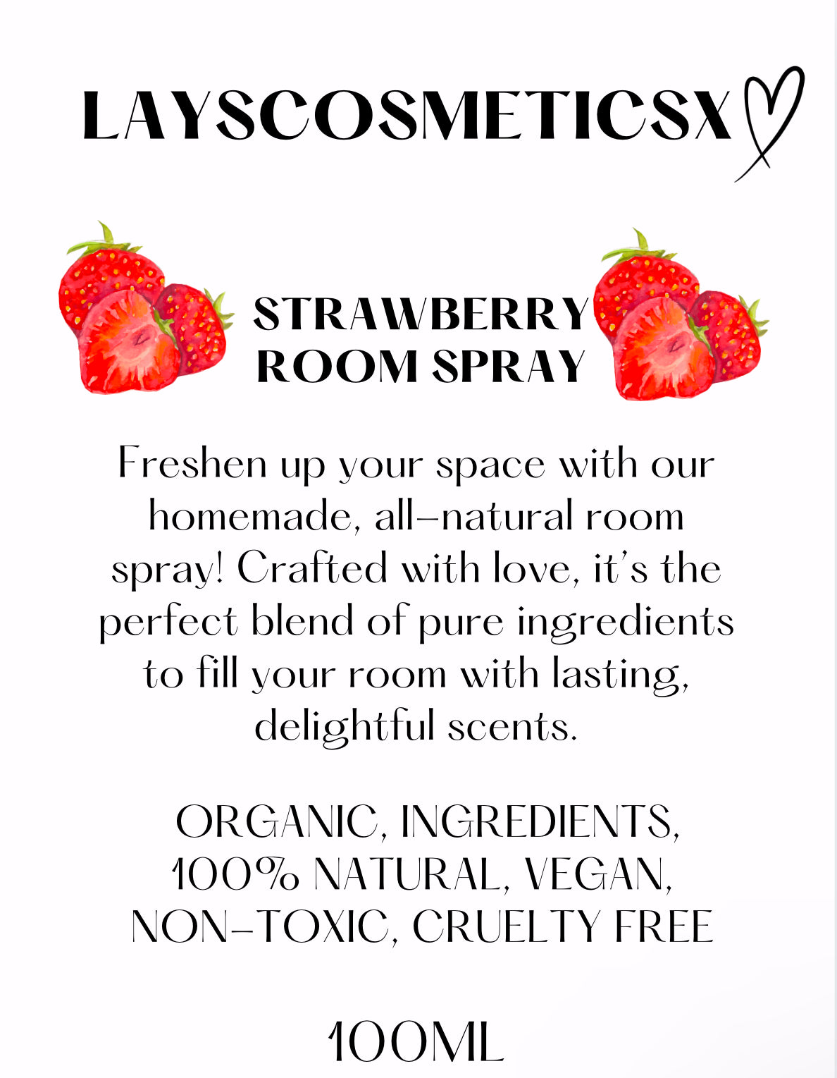 Strawberry Room Spray