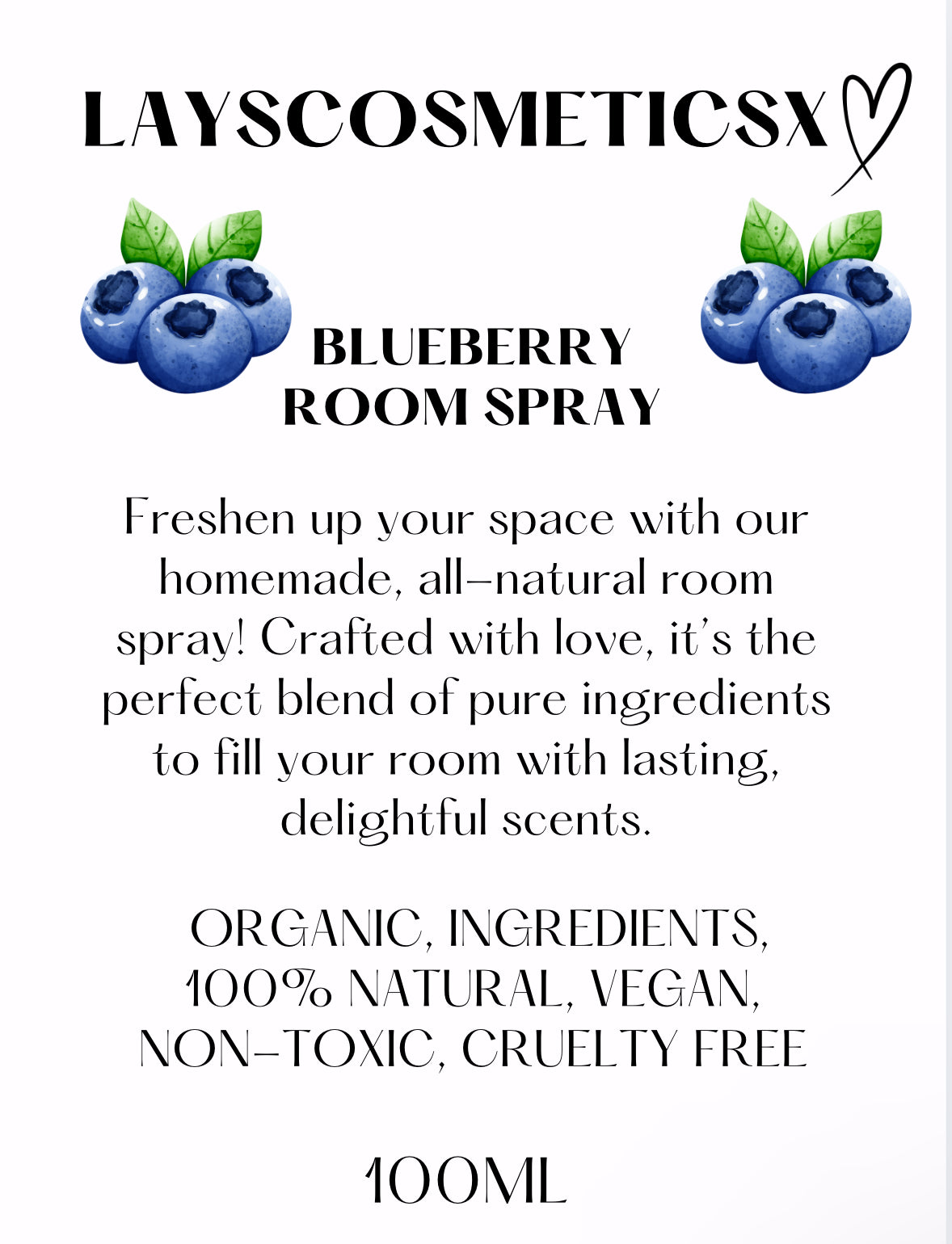 Blueberry Room Spray