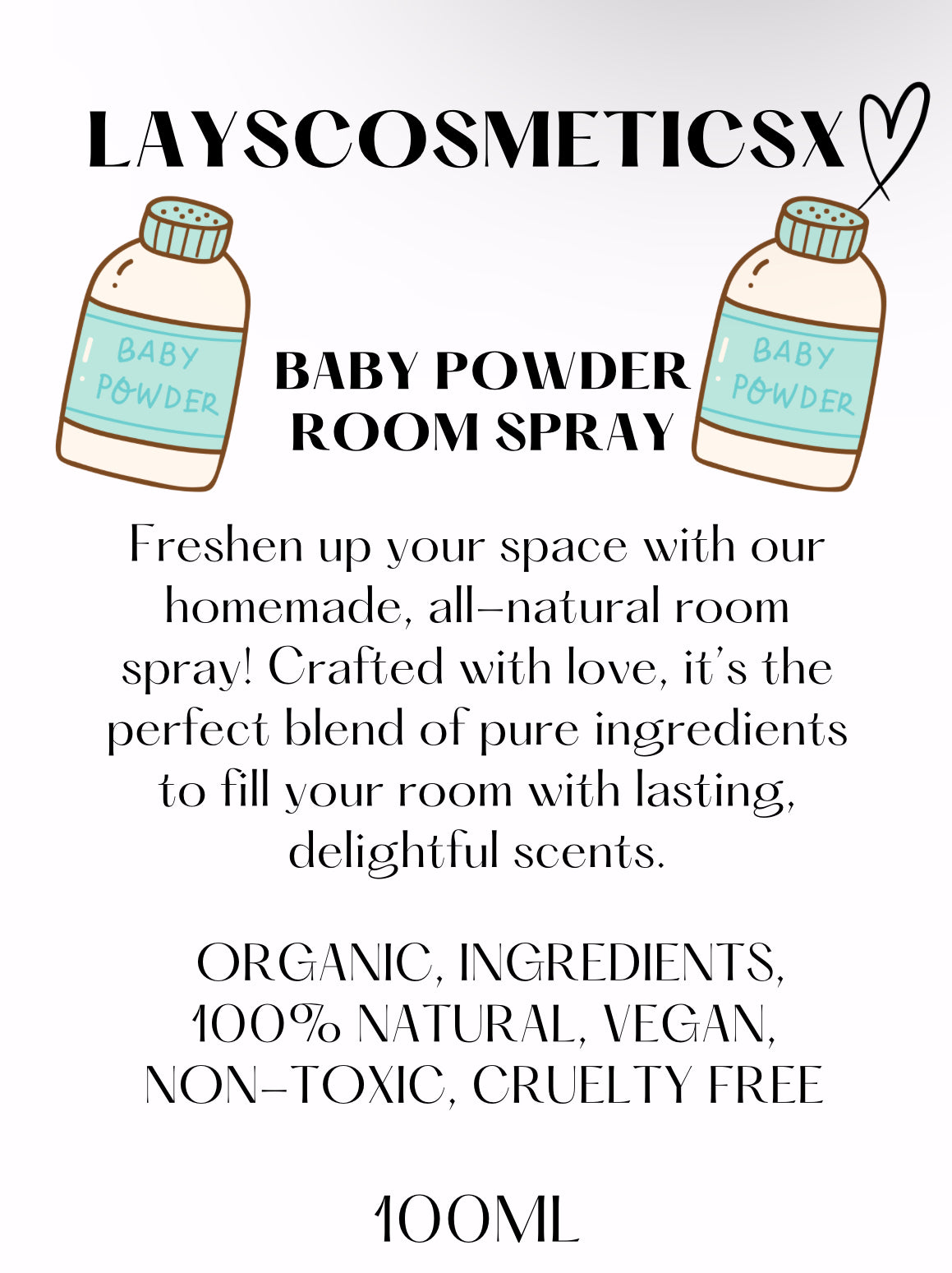 Baby Powder Room Spray