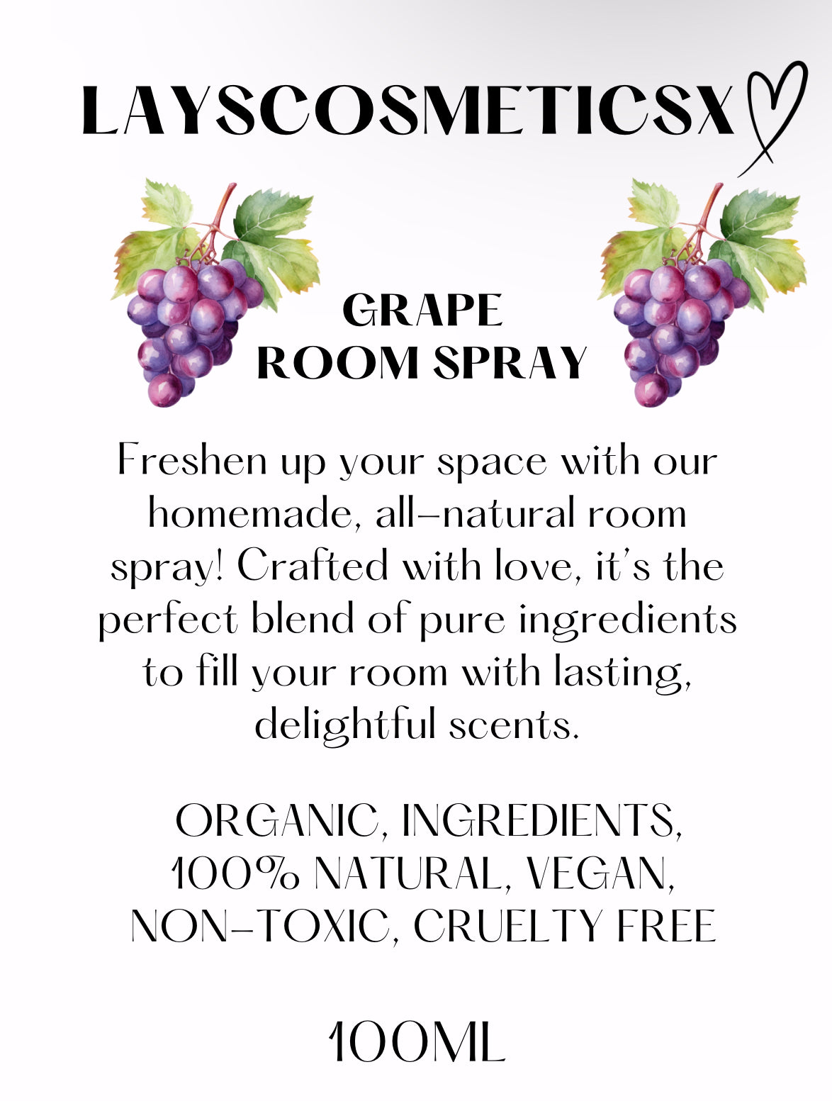 Grape Room Spray